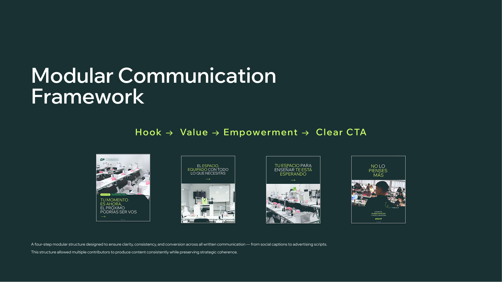 Estrategia de marca y desarrollo de identidad visual para Green Up por Camm Productions.