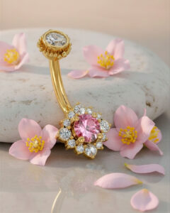 Dirección de Arte con IA para Fresh Trends: fotografía macro de joyería de lujo, diamantes y oro por Camm Productions.